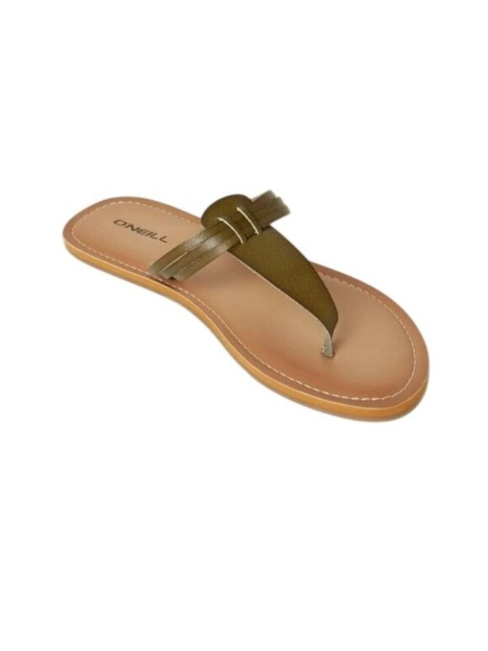 O'Neill Grandview Olive Flip Flop Sandals, 8